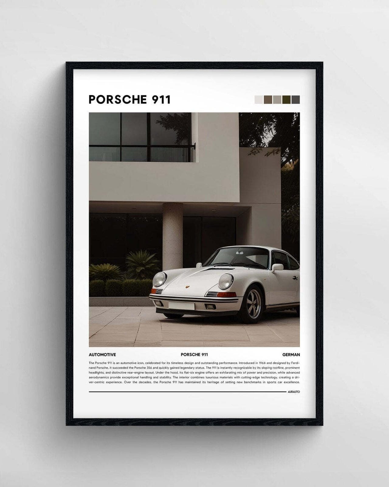 PORSCHE 911 (White)